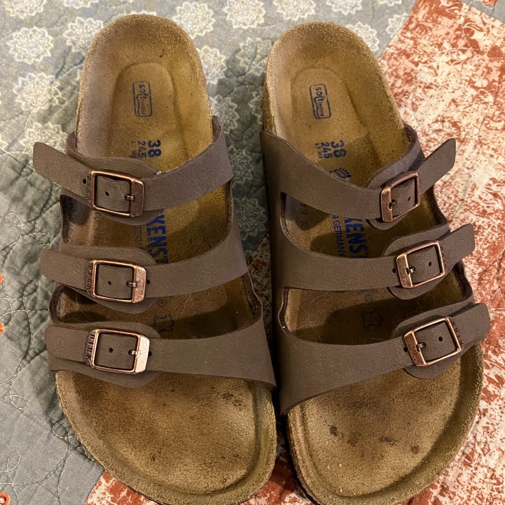 Birkenstock Florida soft footbed 3 strap 7/38